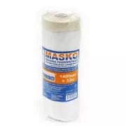 Пленка защитная с клейкой лентой Masko 1400мм*33м (цена за рулон)
